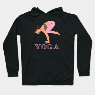 Bakasana - The Crow Yoga Posture Hoodie